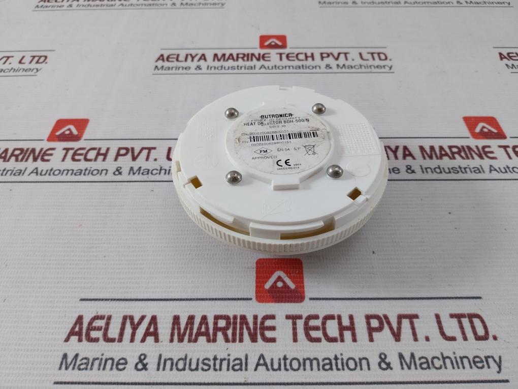 Autronica Bdh-500/N Heat Detector Eex Nl Iib T4 70C En 54-5P