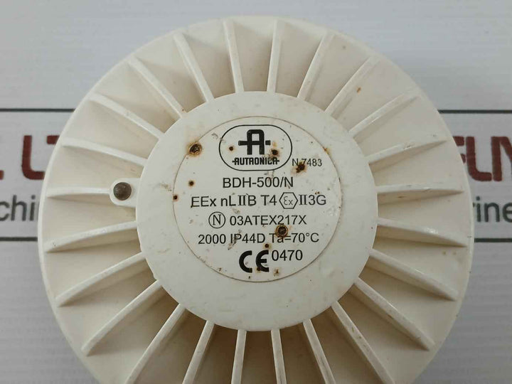 Autronica Bdh-500/N Heat Detector Ip44D