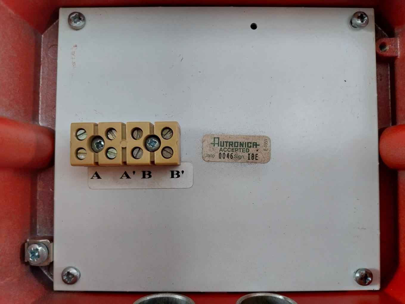 Autronica Bf-31 Manual Call Point E-1951