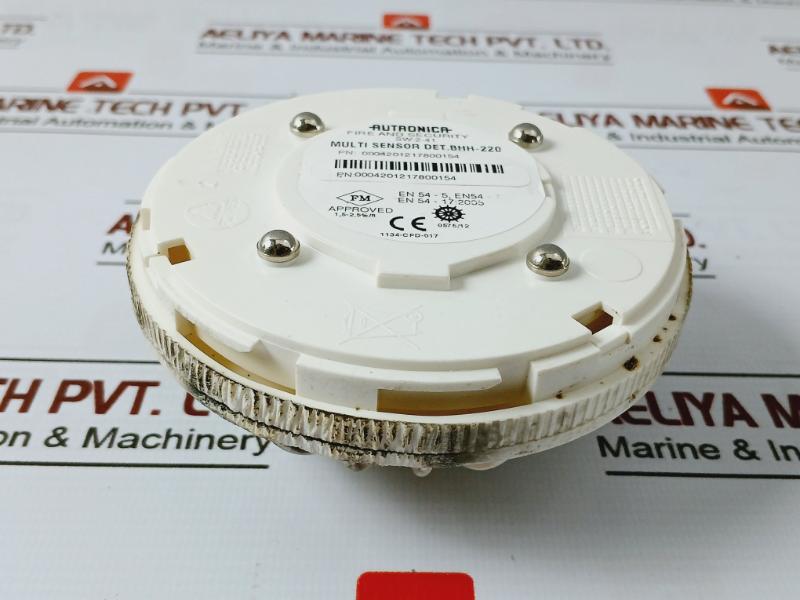 Autronica Bhh-220 Smoke Detector 0004201217800154 0575/12 1134-cpd-017