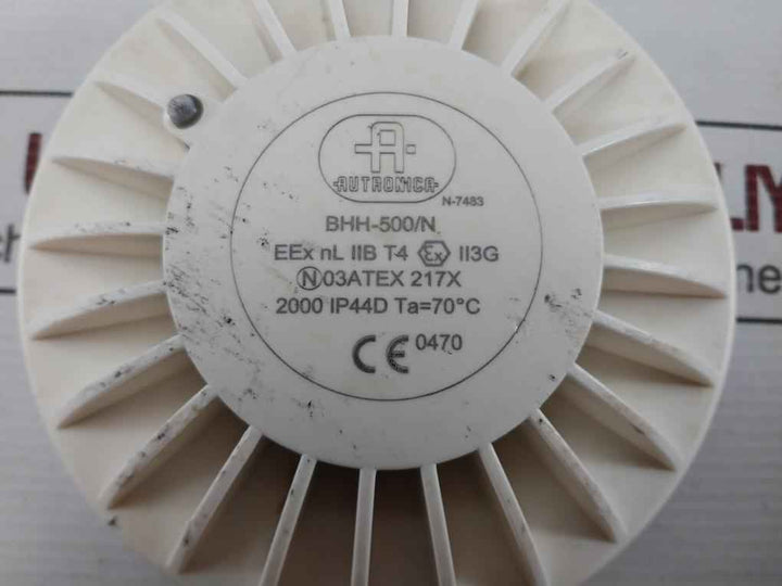 Autronica Bhh-500/N Fire And Security Smoke Detector