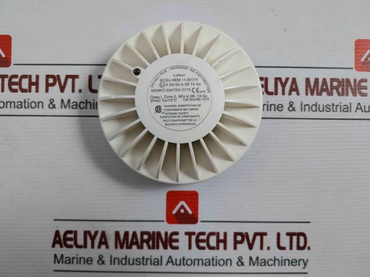 Autronica Bhh-500/N Fire And Security Smoke Detector 70˚C