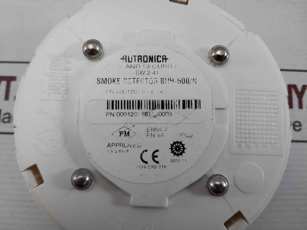 Autronica Bhh-500/N Fire And Security Smoke Detector 70˚C