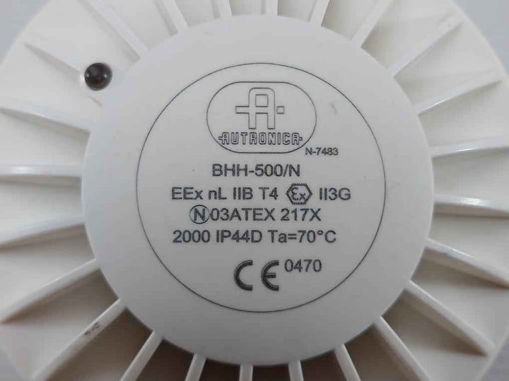 Autronica Bhh-500/N Fire And Security Smoke Detector 70˚C