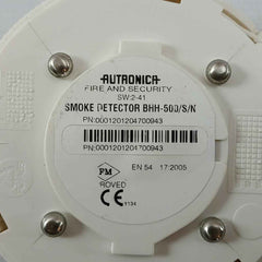 Autronica Bhh-500/S/N Smoke Detector Ip44D