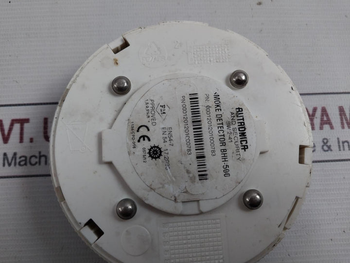 Autronica Bhh-500 Smoke Detector En54-7 1134-cpd-016