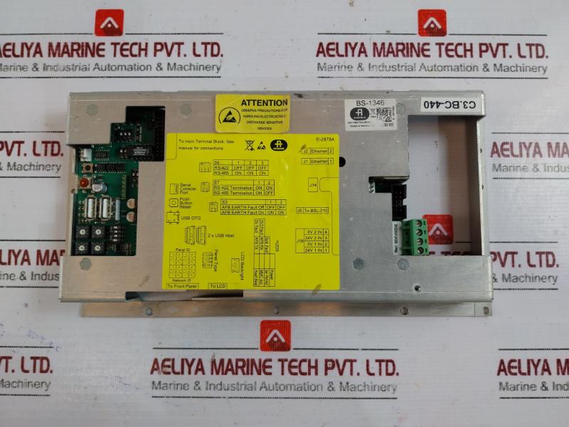 Autronica Bs-1346 Main Terminal Block 04.16.263.002, C3.Bc-440