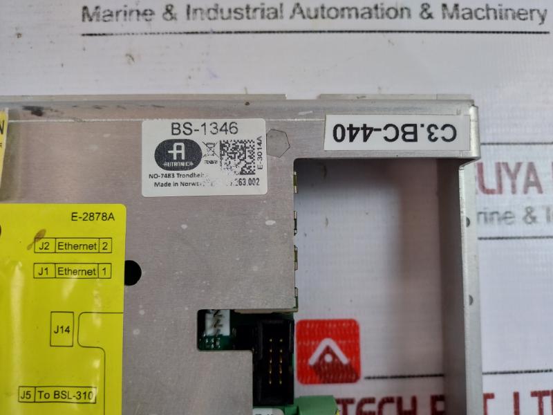 Autronica Bs-1346 Main Terminal Block 04.16.263.002, C3.Bc-440