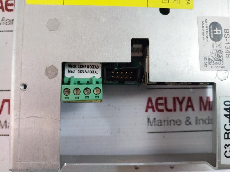 Autronica Bs-1346 Main Terminal Block 04.16.263.002, C3.bc-440