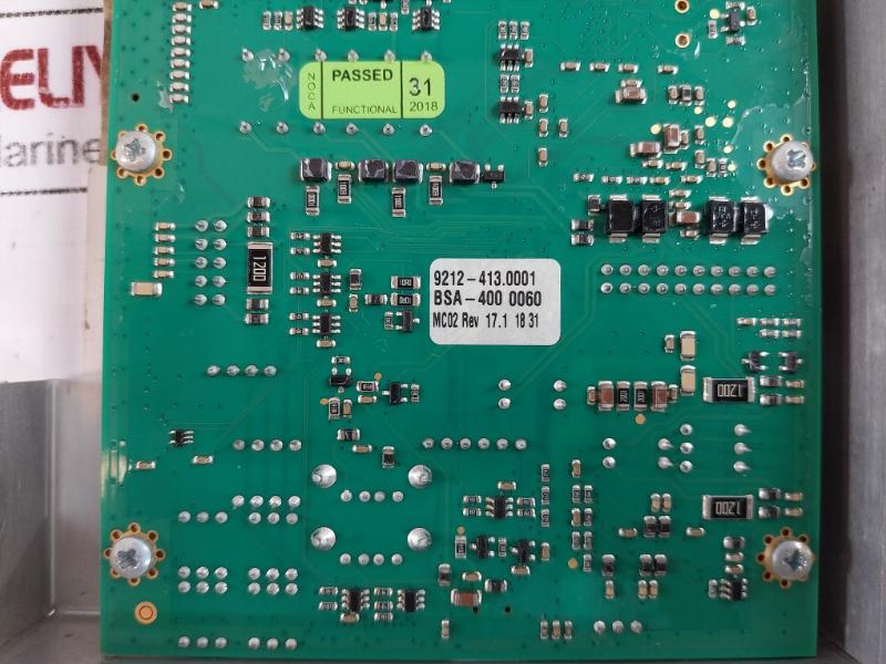 Autronica Bs-1346 Main Terminal Block 04.16.263.002, C3.Bc-440
