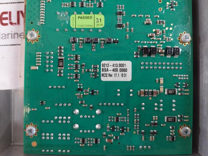 Autronica Bs-1346 Main Terminal Block 04.16.263.002, C3.Bc-440