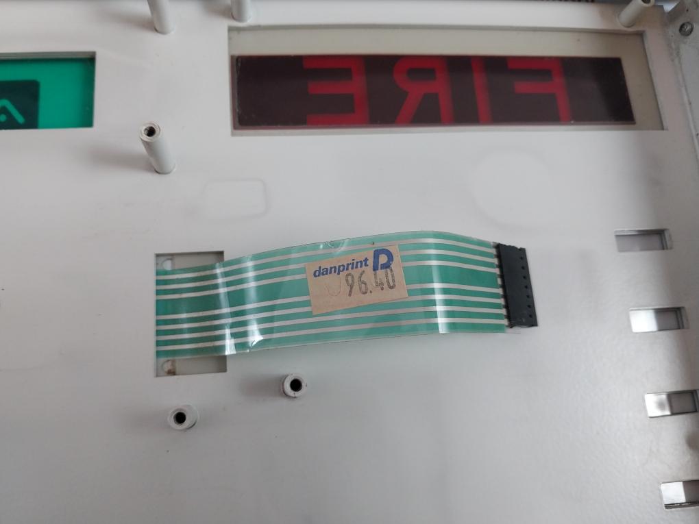 Autronica Bu-101 Front Panel Cover Dyfi Fire Alarm Panel E-2145