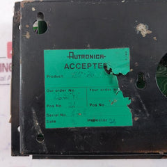 Autronica Bu70 Display Unit Marine Fire Alarm Control Panel
