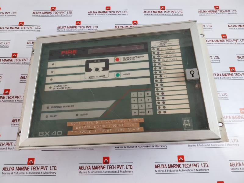 Autronica Bx-40 Fire Alarm Control Panel, Bx-40/8