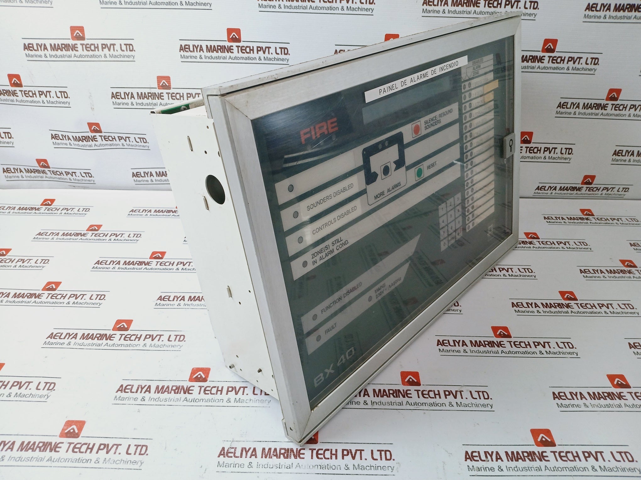 Autronica Bx 40 Fire Alarm Control Panel 230Vac 50Hz Or 200-350Vdc 1A