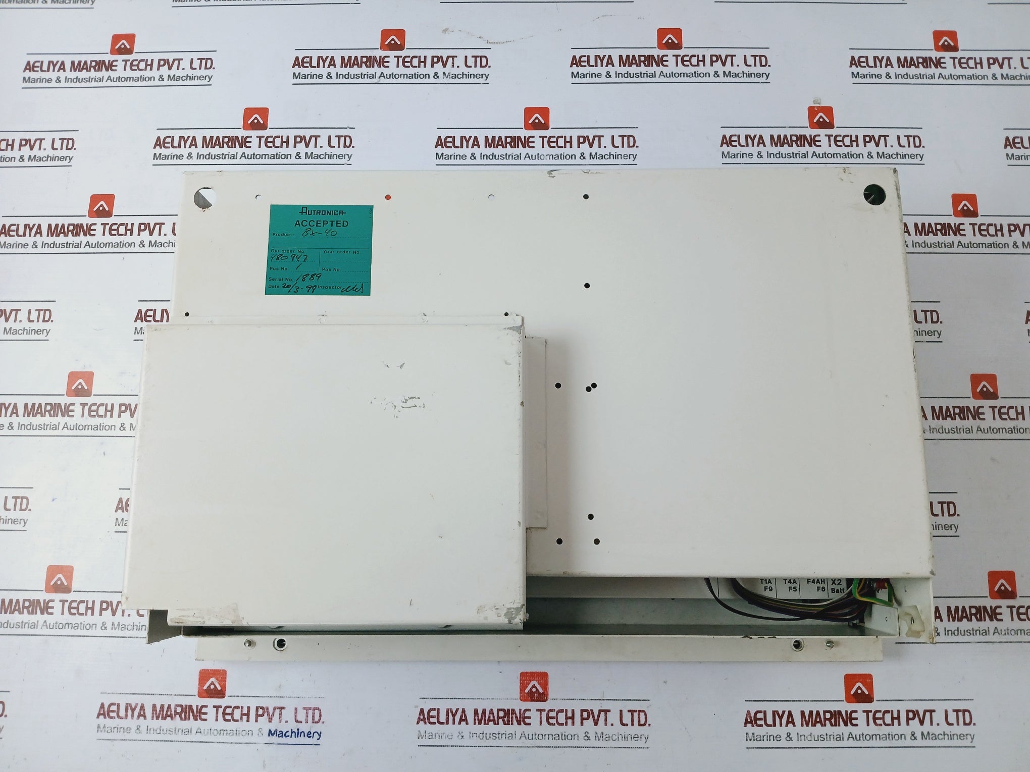 Autronica Bx 40 Fire Alarm Control Panel 230Vac 50Hz Or 200-350Vdc 1A