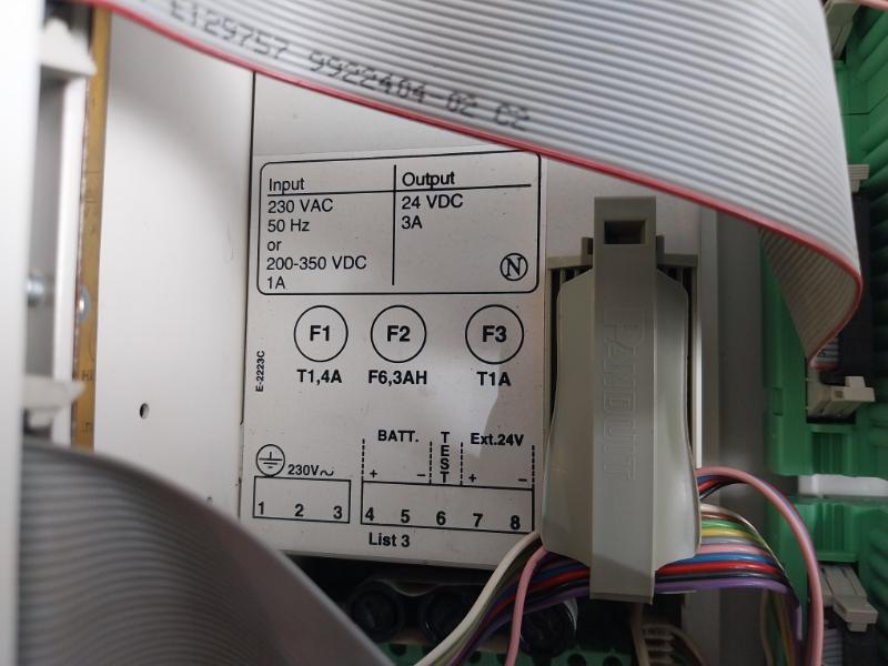 Autronica Bx 40 Fire Alarm Control Panel Input 230Vac 50Hz