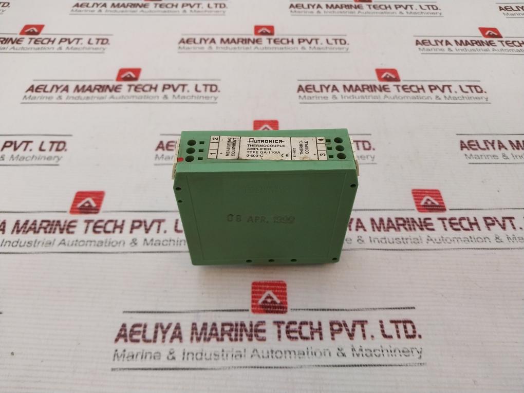 Autronica Ga-110/A Thermocouple Amplifier E-1442/2 0-600 C