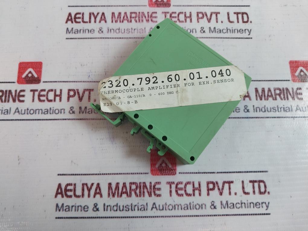 Autronica Ga-110/A Uegm Thermocouple Amplifier For Exh Sensor