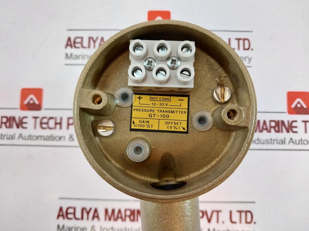 Autronica Gt-100/100 Bar Pressure Transmitter 4-20ma 0-100 Bar Aisi 316