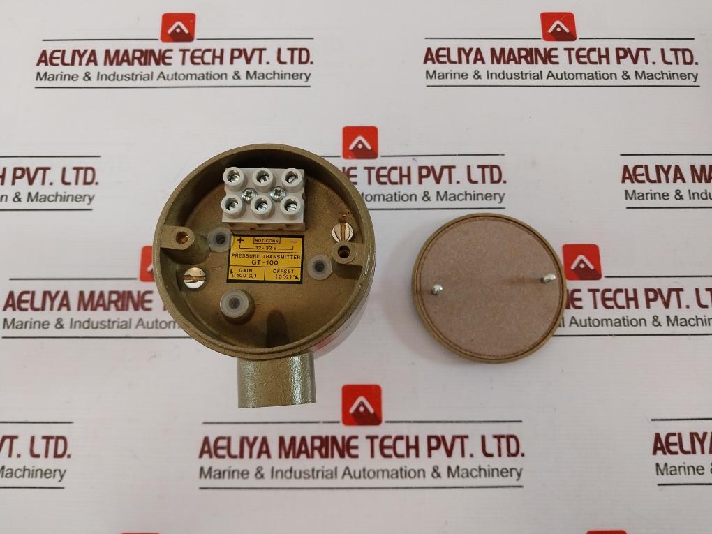 Autronica Gt-100/100 Bar Pressure Transmitter 4-20ma 0-100 Bar Aisi 316