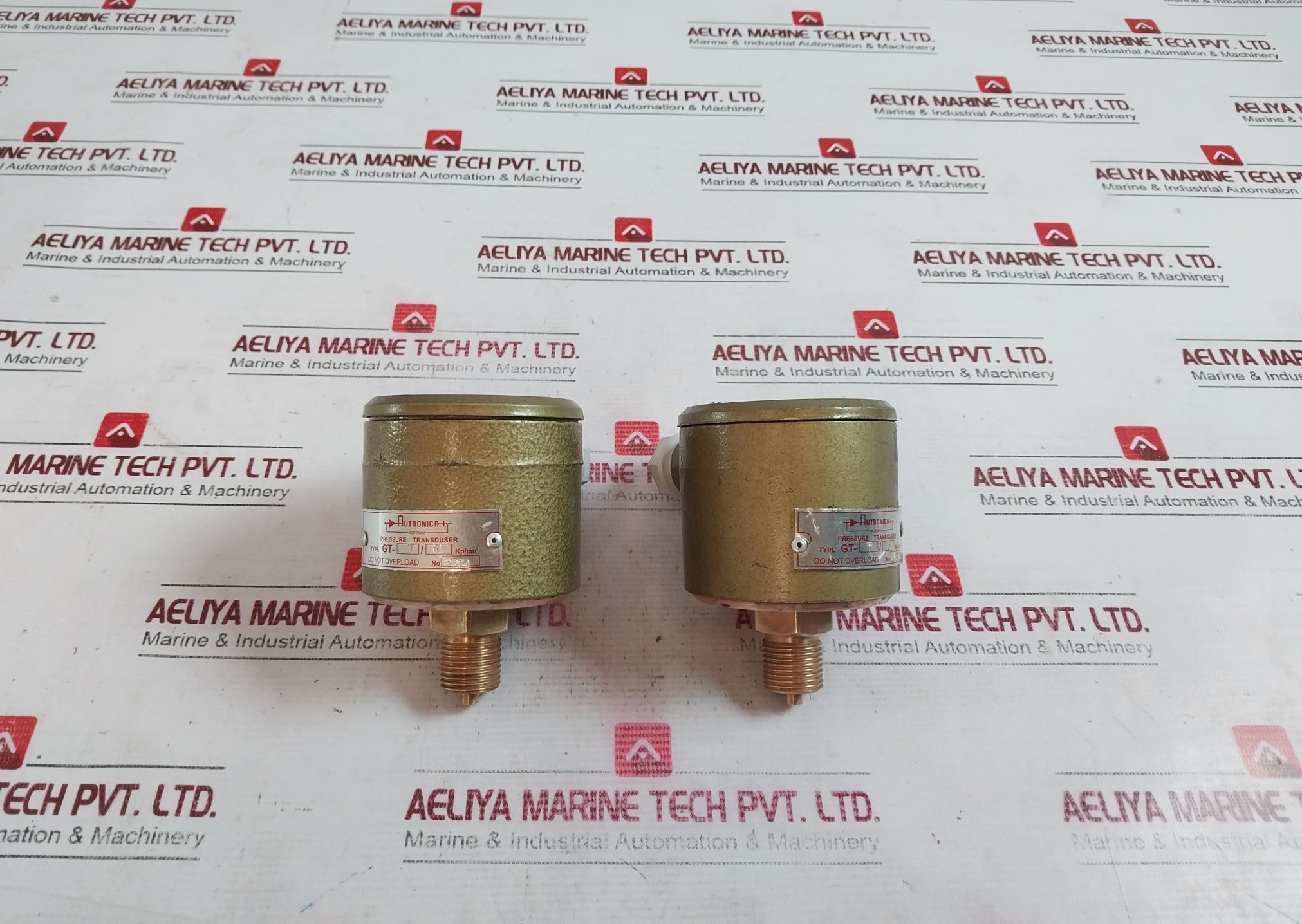 Autronica Gt-7/4 Kp/Cm2 Pressure Transducer Range 3610