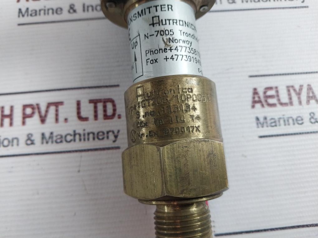 Autronica Gt205/10P0G5A Pressure Transmitter