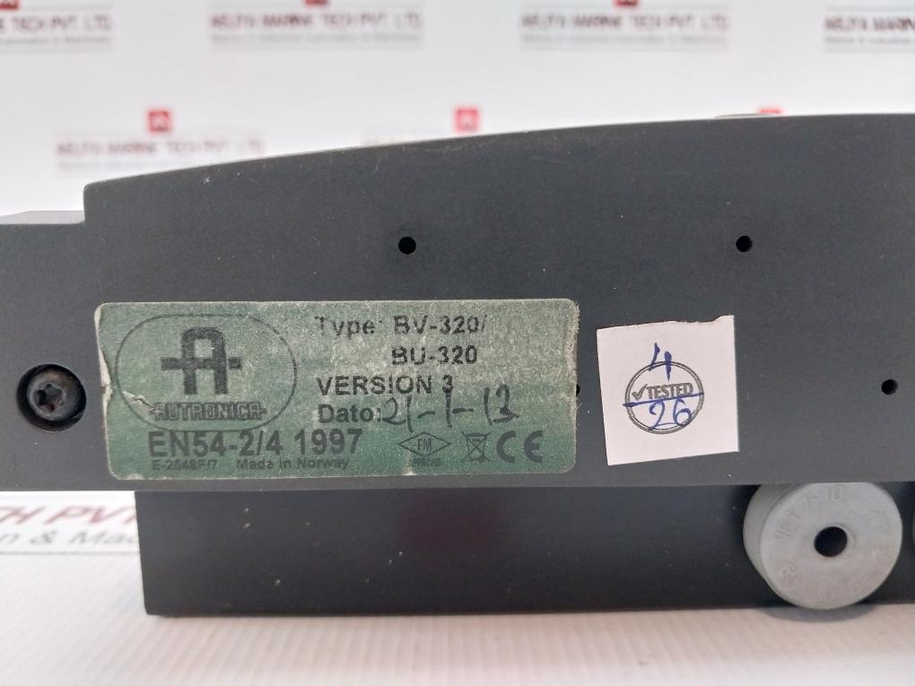 Autronica Information Repeater Panel Bv-320/Bu-320