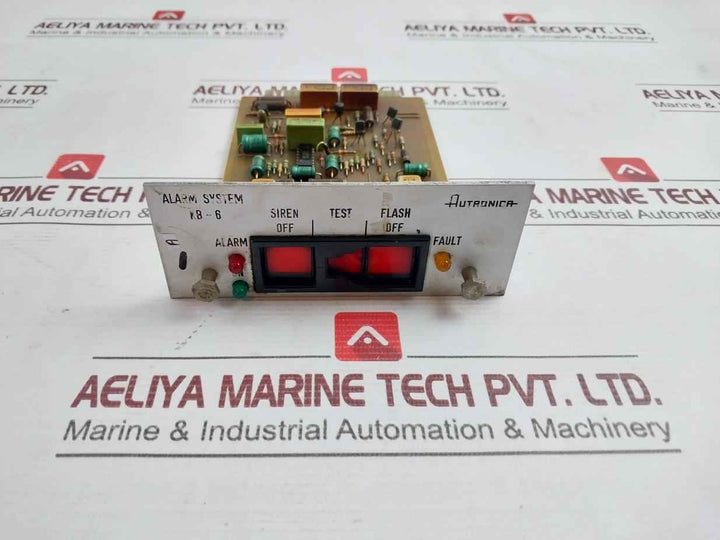 Autronica Kbb-6/2 Alarm And Monitoring System 7225-023.0002