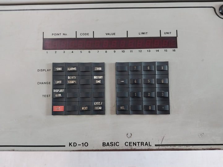 Autronica Kd-10 Basic Central Engine Control Alarm System Kd10C Xca-716