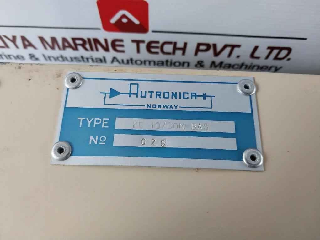 Autronica Kd-10/Com-bas Basic Integrated Central Engine Control Alarm System