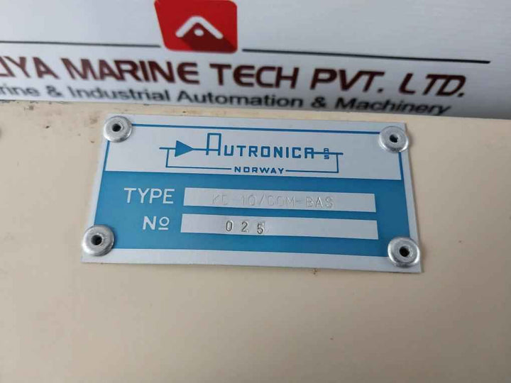 Autronica Kd-10/Com-bas Basic Integrated Central Engine Control Alarm System