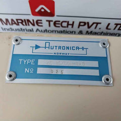 Autronica Kd-10/Com-bas Basic Integrated Central Engine Control Alarm System