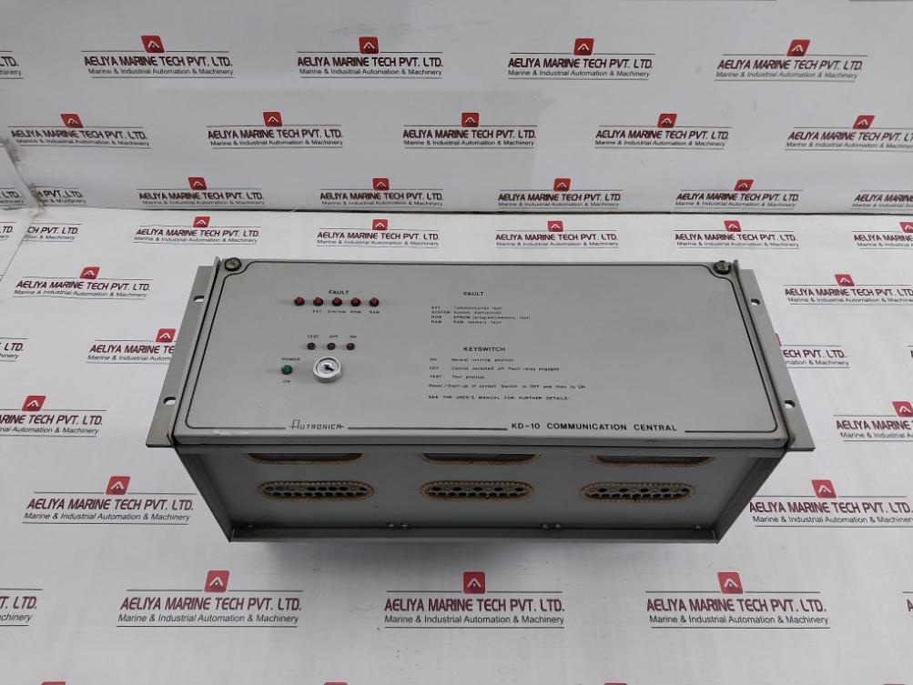 Autronica Kd 10 Com Basic Central Engine Control Alarm System