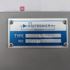 Autronica Kd 10 Com Basic Central Engine Control Alarm System