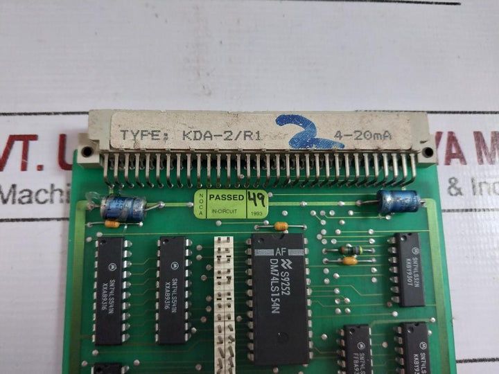 Autronica Kda-2/R1 Analog Input Board 4-20Ma
