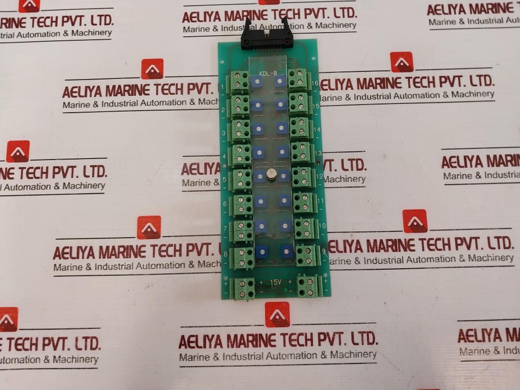 Autronica Kdl-8 Printed Circuit Board 15V 7211-604.0002