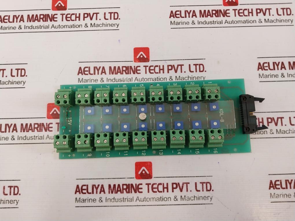 Autronica Kdl-8 Printed Circuit Board 15V 7211-604.0002