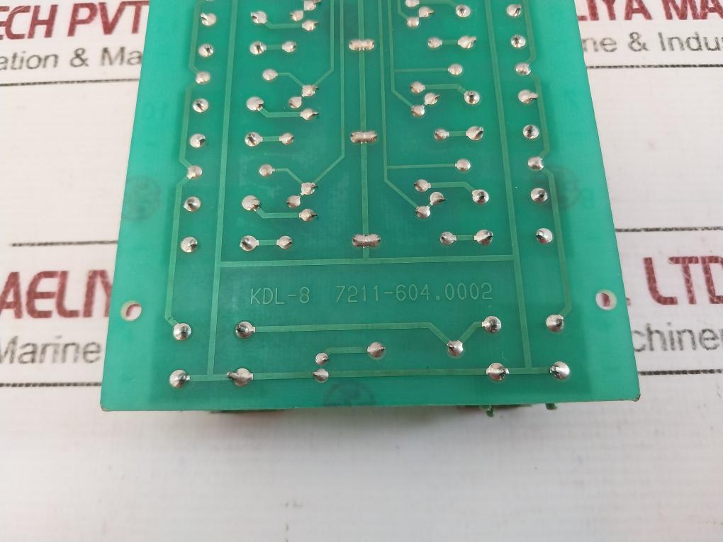 Autronica Kdl-8 Printed Circuit Board 15V 7211-604.0002