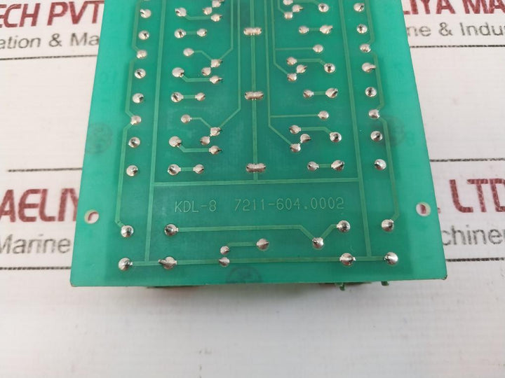 Autronica Kdl-8 Printed Circuit Board 15V 7211-604.0002