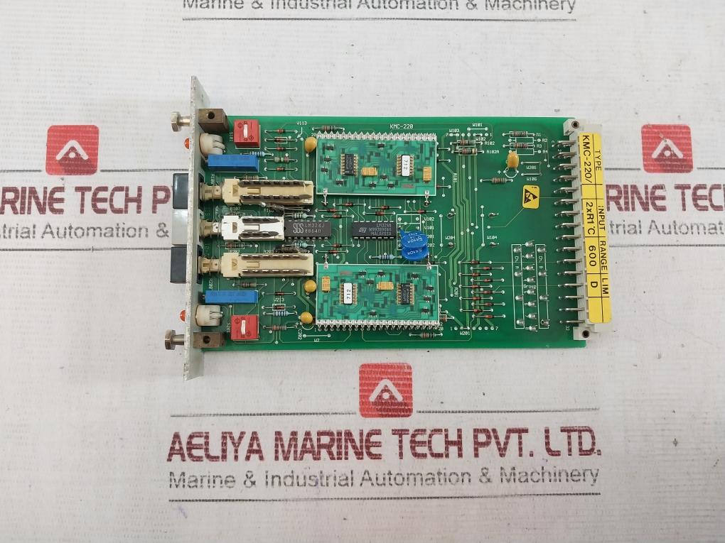 Autronica Km-2 Alarm And Monitoring System 0-600/C 7251-005.0003 T 2.5A