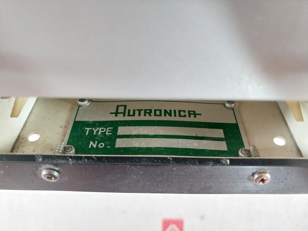 Autronica Km-2 Alarm And Monitoring System 0-600/C 7251-005.0003 T 2.5A