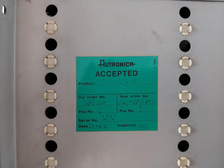 Autronica KM-2 Alarm and Monitoring System 2883