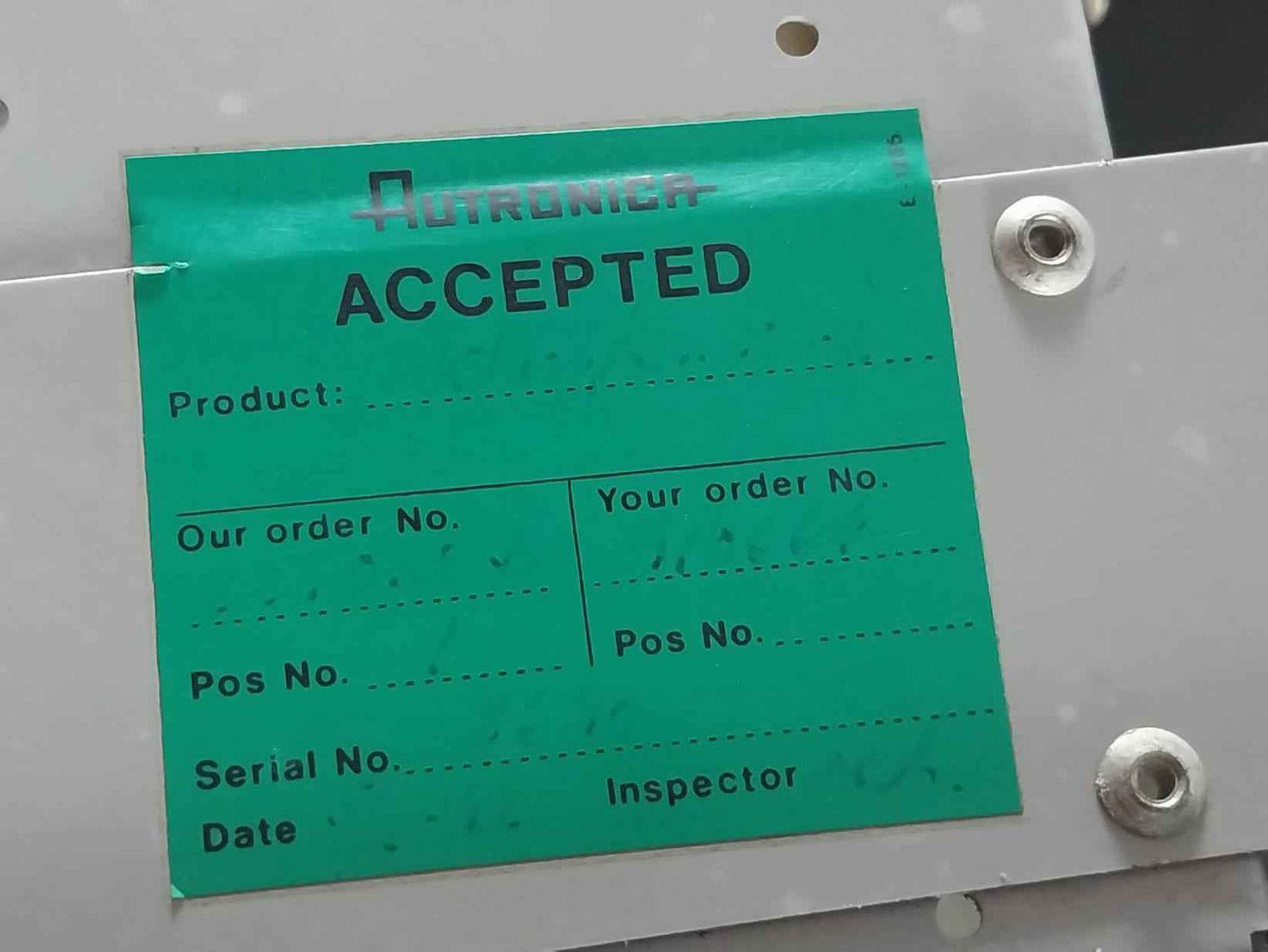 Autronica Km-2 Alarm And Monitoring System 7212-039.0001, 7491-002.0001