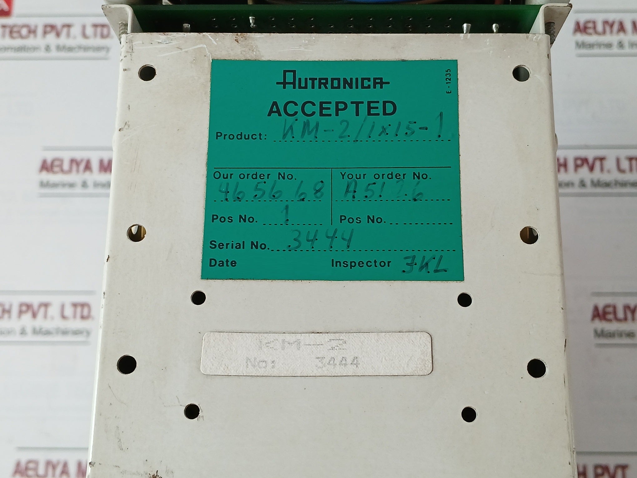 Autronica Km-2 Alarm And Monitoring System Kmb-201/F, Kme-200/T, Kmr-200/600 C