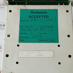 Autronica Km-2 Alarm And Monitoring System Kmb-201/F, Kme-200/T, Kmr-200/600 C