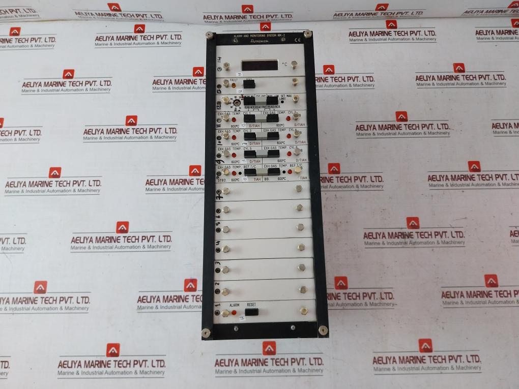 Autronica Km-2 Alarm And Monitoring System Kmr-200/600C 7251-008.0003