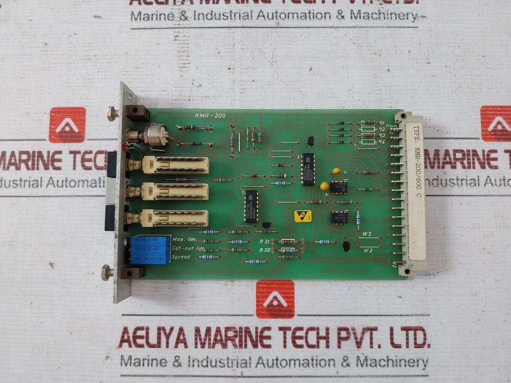 Autronica Km-2 Alarm And Monitoring System Kmr-200/600C 7251-008.0003