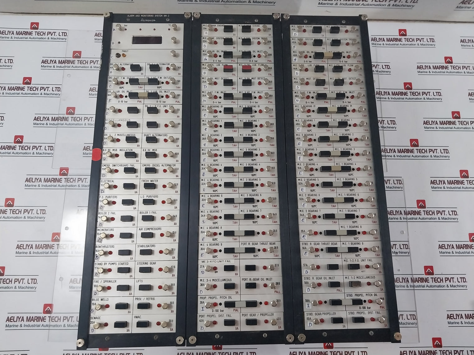 Autronica Km-2 Alarm And Monitoring System Module E-1235