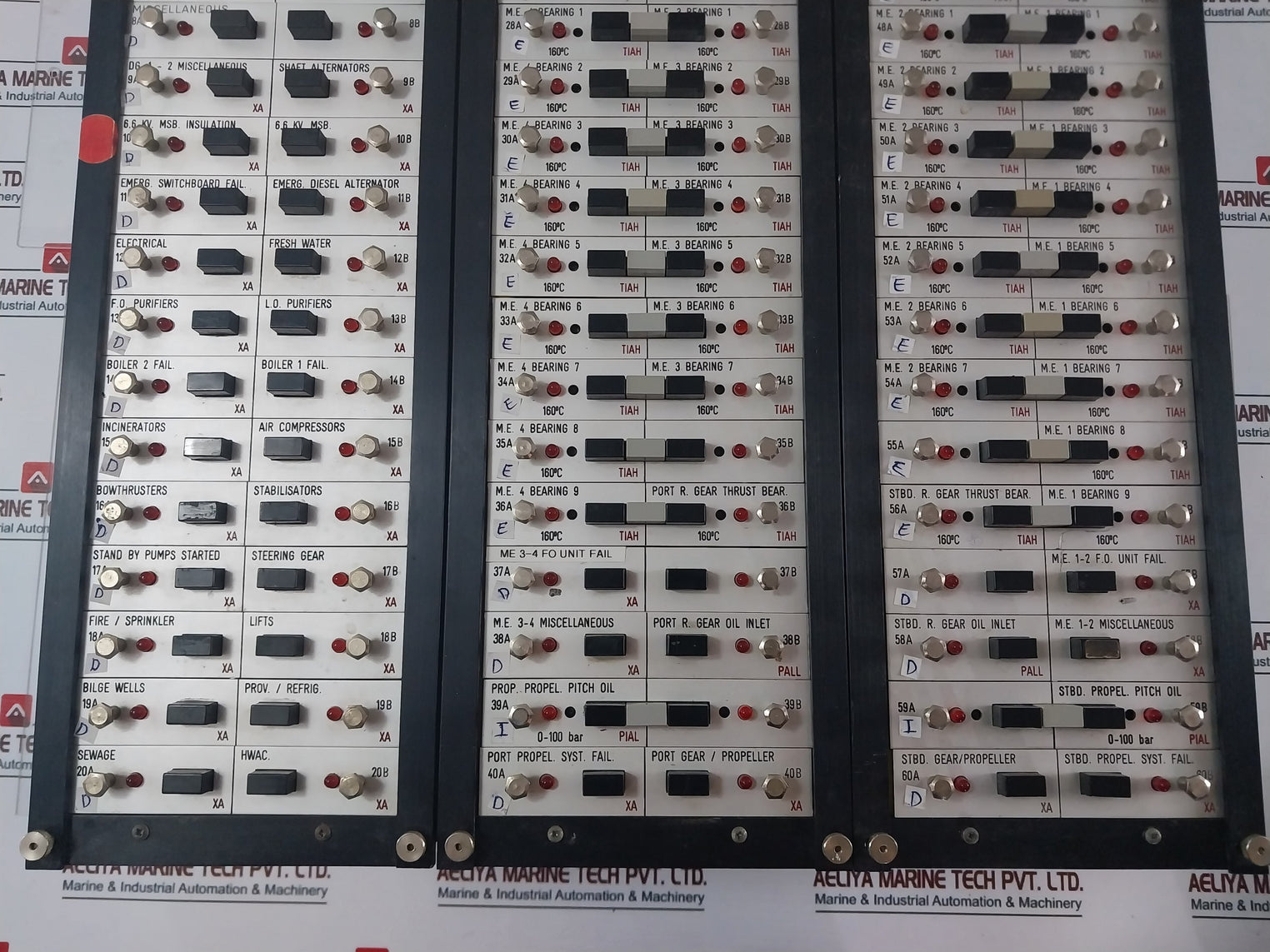 Autronica Km-2 Alarm And Monitoring System Module E-1235